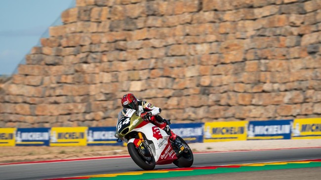 Hasil Moto2 Jepang: Mario Aji Kecelakaan, Guevara Jadi Pemenang
